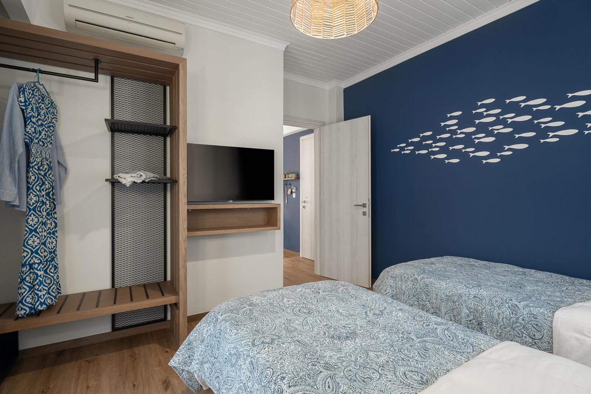 Captain'S Seafront Apartments Нидри Экстерьер фото